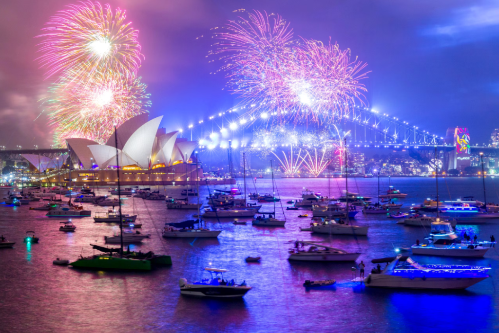 Sydney Harbour fireworks, New Year's Eve Australia, Sydney New Year's celebration