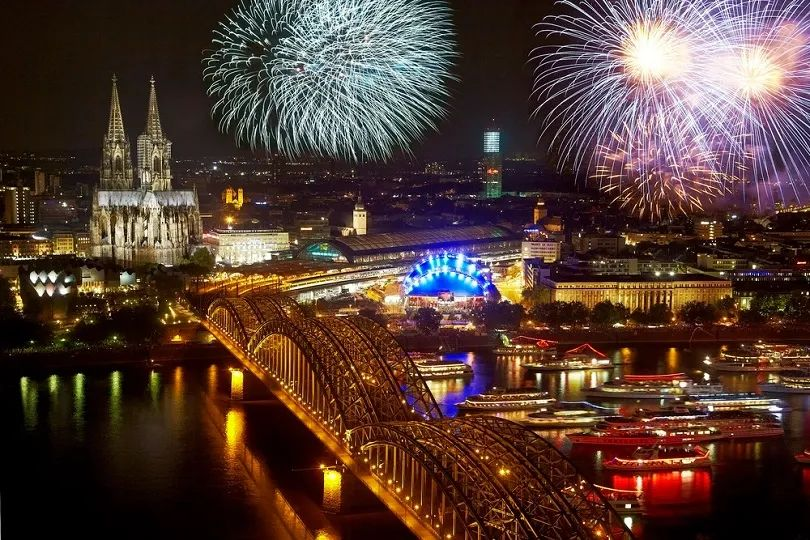 Germany New Year's, German fireworks, New Year's Eve in Germany
